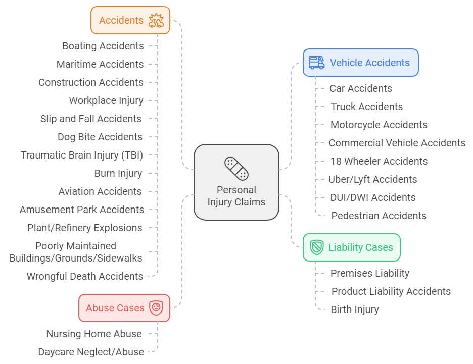 Personal Injury Claim Types