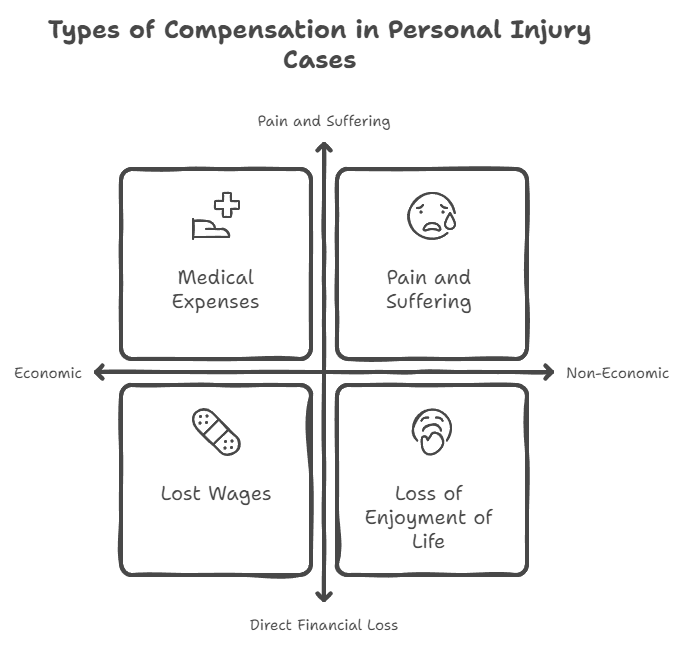 Types of Compensation in Personal Injury Cases