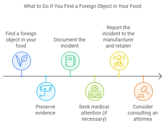 What to Do If You Find a Foreign Object in Your Food