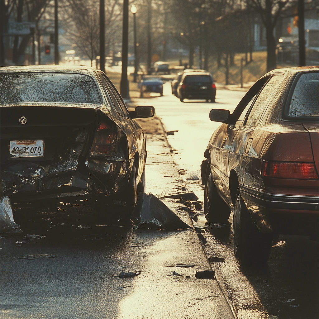 minor fender bender crash