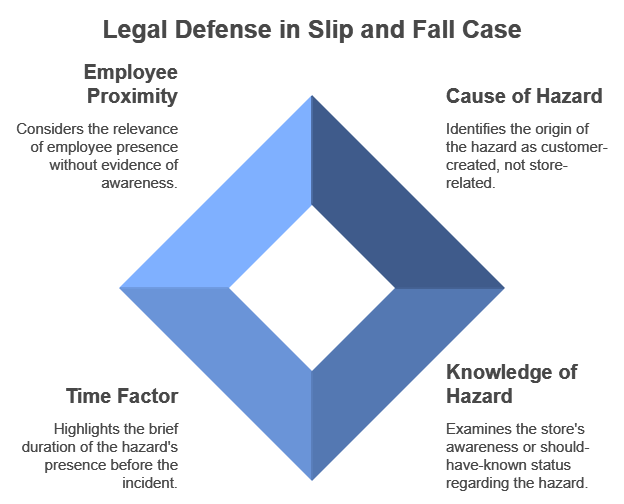 Legal Defense in Slip and Fall Case