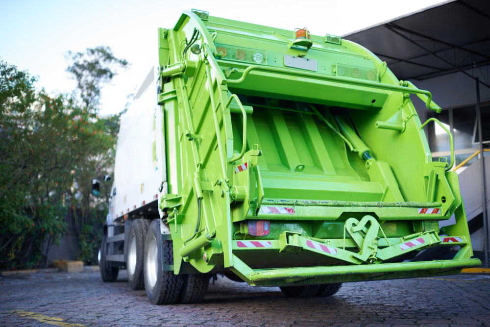 waste management truck