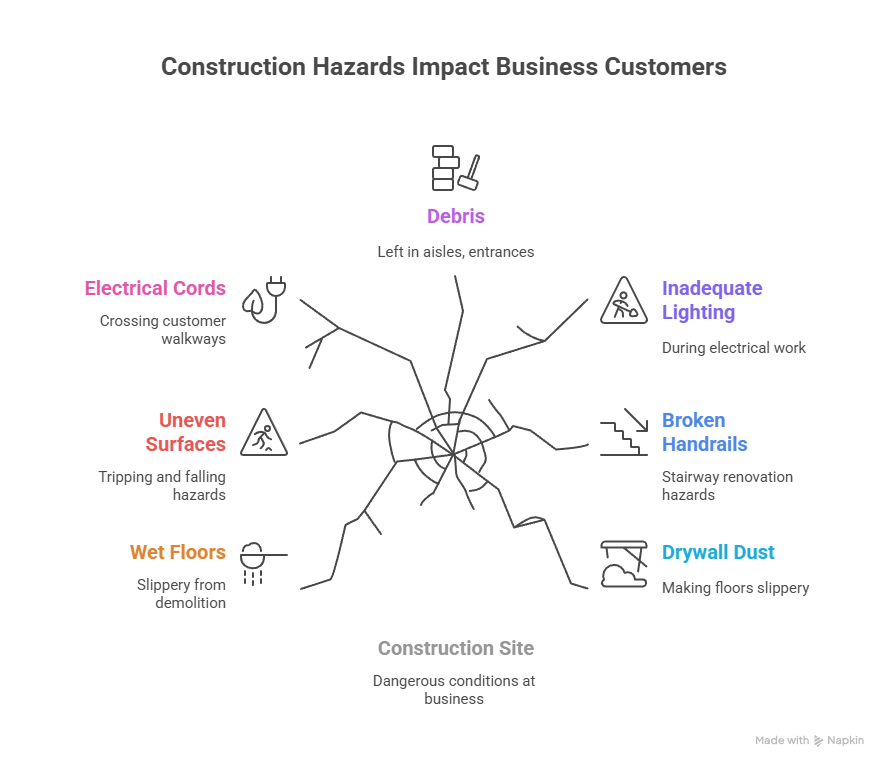 Peligros comunes en la construcción que lesionan a los clientes de Houston