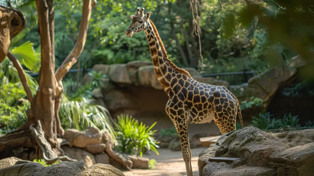 Giraffe at Houston Zoo