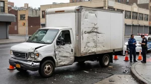Truck accident in need of UPS truck accident lawyer