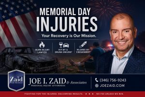 Joe Zaid infographic for memorial day weekend inuries