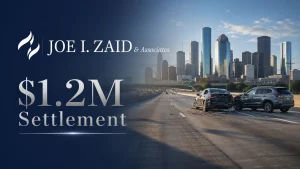 $1.2 million settlement after a car accident in Houston, TX