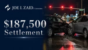 $187500 settlement win after a hit and run accident involving 2 cars in Houston