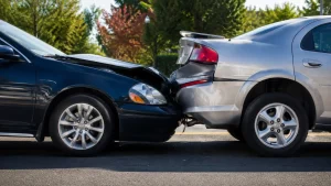 Rear-end accident in Houston, Texas