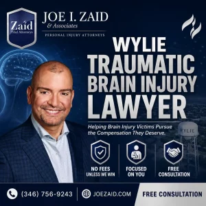 Wylie traumatic brain injury lawyer infographic explaining the importance of an attorney